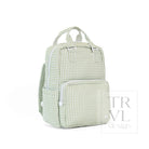 QUILTED ALL YOU NEED BAG - PIMLICO STRIPE SAGE - Diaper Bags