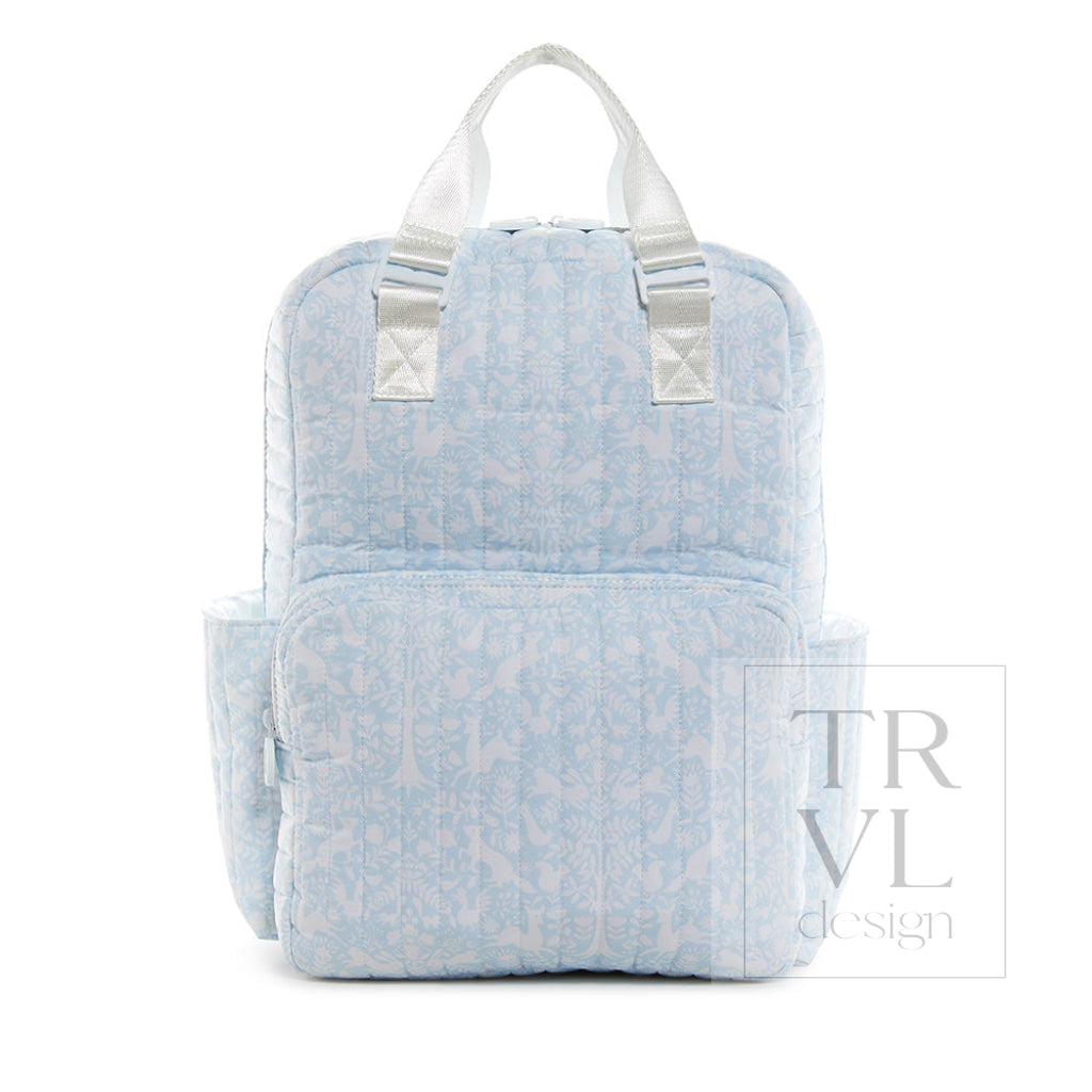 Quilted All You Need Bag - Woodland Blue *New!