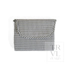 QUILTED CHANGING MAT - GINGHAM BLACK - Changing Mats