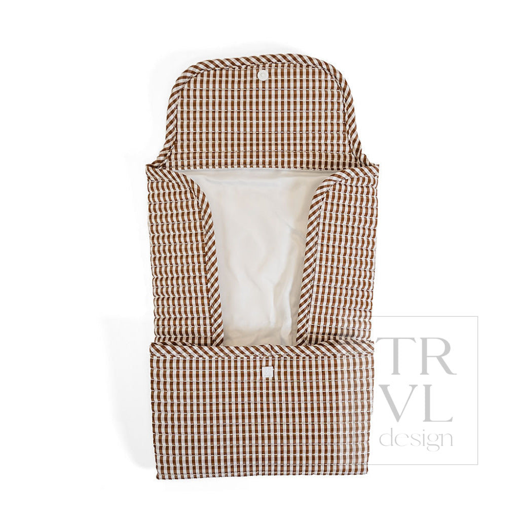 QUILTED CHANGING MAT - GINGHAM COCO - Changing Mats