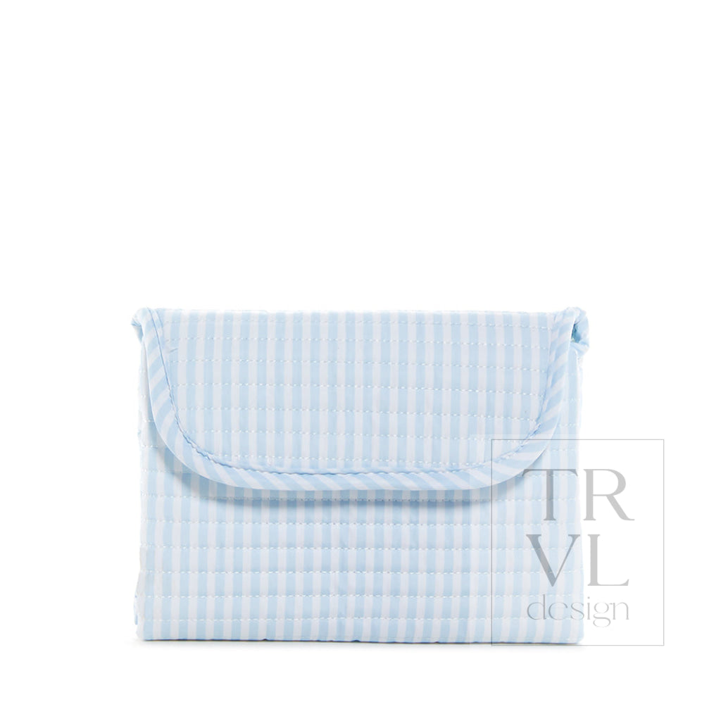 Quilted Changing Mat - Pimlico Stripe Blue *New!