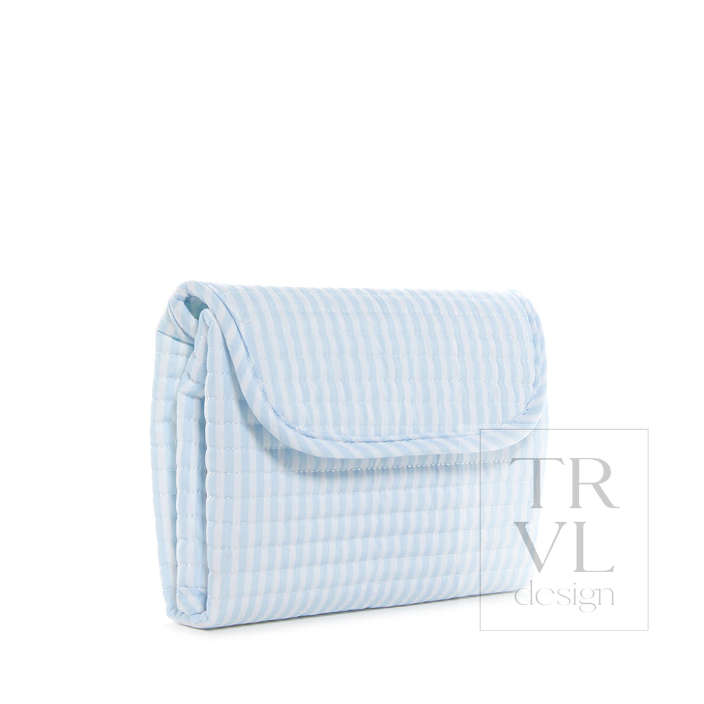 Quilted Changing Mat - Pimlico Stripe Blue *New!