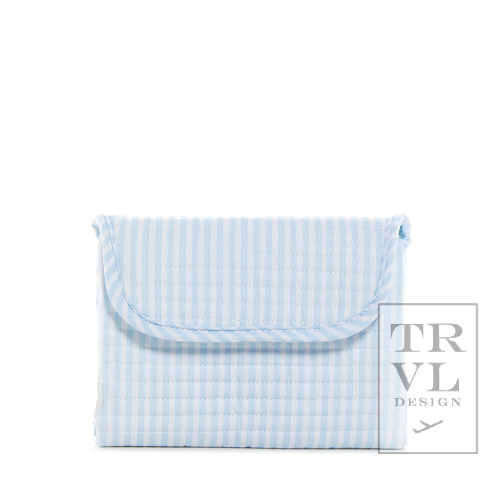 Quilted Changing Mat - Pimlico Stripe Blue *New!