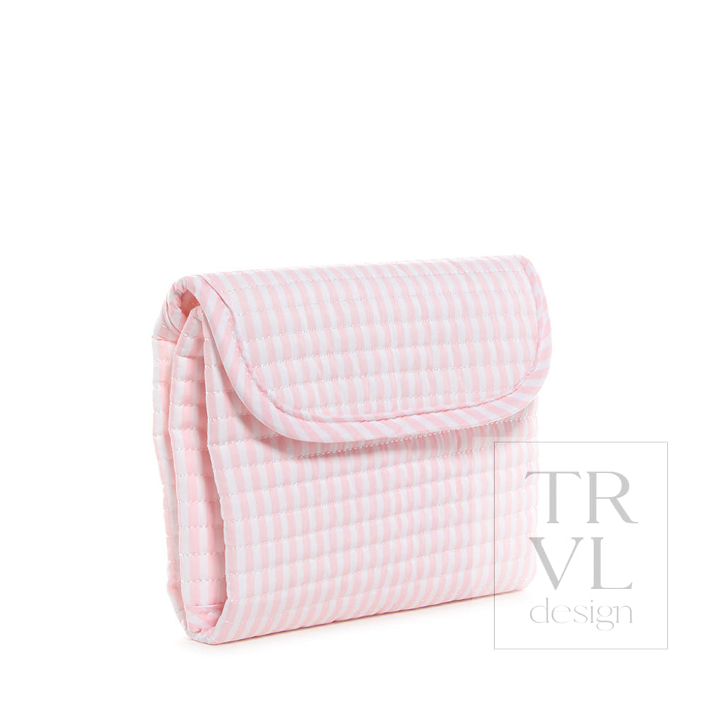 Quilted Changing Mat - Pimlico Stripe Pink *New!