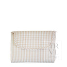 QUILTED CHANGING MAT - PIMLICO STRIPE SAND - Changing Mats