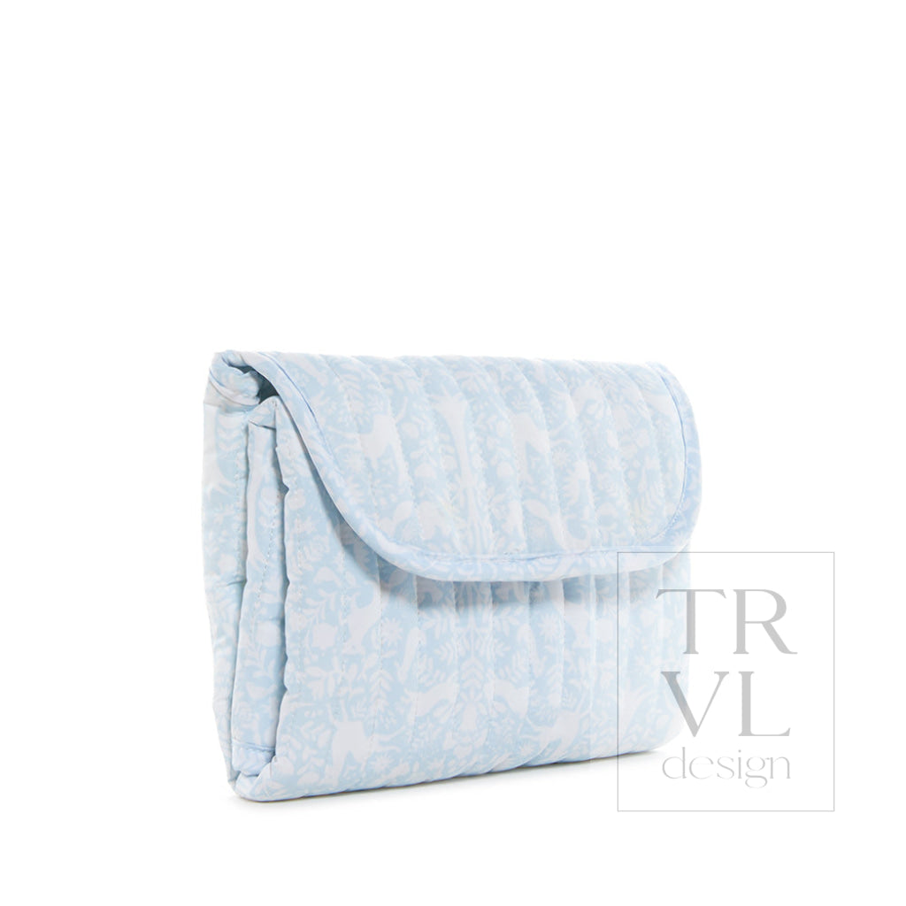 Quilted Changing Mat - Woodland Blue *New!