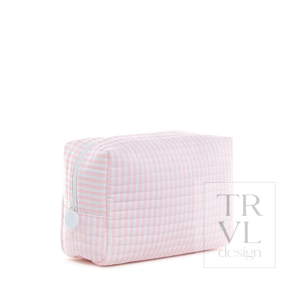 Quilted Everyday Bag - Pimlico Stripe Pink *New!