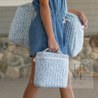QUILTED GO GO LUNCH INSULATED BAG - HAMPTONS FLORAL - Lunch Bags