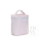 QUILTED GO GO LUNCH INSULATED BAG - PIMLICO STRIPE PINK - Lunch Bags