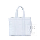 QUILTED GO GO TOTE - PIMLICO STRIPE BLUE - Tote Bags