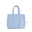 QUILTED GO GO TOTE - PIMLICO STRIPE CHAMBRAY - Tote Bags