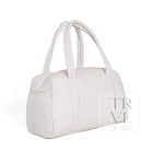QUILTED GRANDE DUFFEL - PIMLICO STRIPE SAND - Duffel Bags