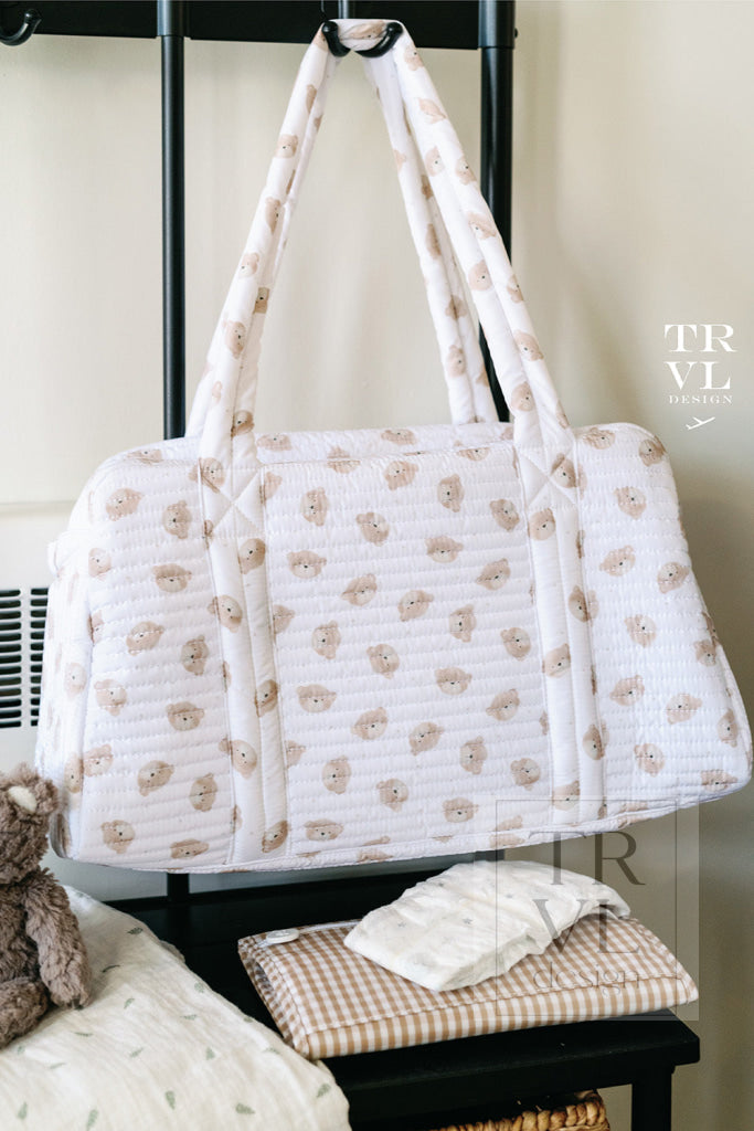 Quilted Grande Duffel - Teddy Bear *New! In Stock