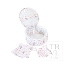 QUILTED JEWEL ROUND - FLEURIE - Jewelry Holders