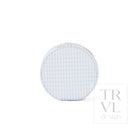 QUILTED JEWEL ROUND - PIMLICO STRIPE BLUE - Jewelry Holders