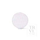 QUILTED JEWEL ROUND - PIMLICO STRIPE PINK - Jewelry Holders