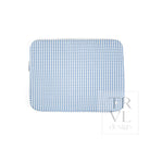 QUILTED LAPTOP SLEEVE - PIMLICO STRIPE CHAMBRAY - Travel Pouches