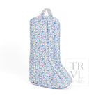 QUILTED LG BOOT BAG - BRIDGEHAMPTON FLORAL - Shoe Bags