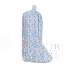 QUILTED LG BOOT BAG - BRIDGEHAMPTON FLORAL - Shoe Bags