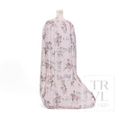 QUILTED LG BOOT BAG - COWGIRL TOILE - Shoe Bags