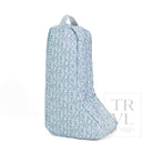 QUILTED LG BOOT BAG - HAMPTONS FLORAL - Shoe Bags