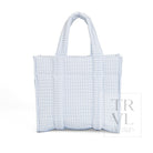 QUILTED MINI GO GO TOTE - PIMLICO STRIPE BLUE - Tote Bags
