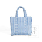 QUILTED MINI GO GO TOTE - PIMLICO STRIPE CHAMBRAY - Tote Bags