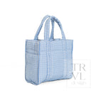 QUILTED MINI GO GO TOTE - PIMLICO STRIPE CHAMBRAY - Tote Bags