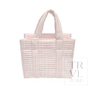 QUILTED MINI GO GO TOTE - PIMLICO STRIPE PINK - Tote Bags