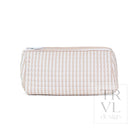 QUILTED POCHETTE BAG - PIMLICO STRIPE SAND - Cosmetic & Toiletry Bags