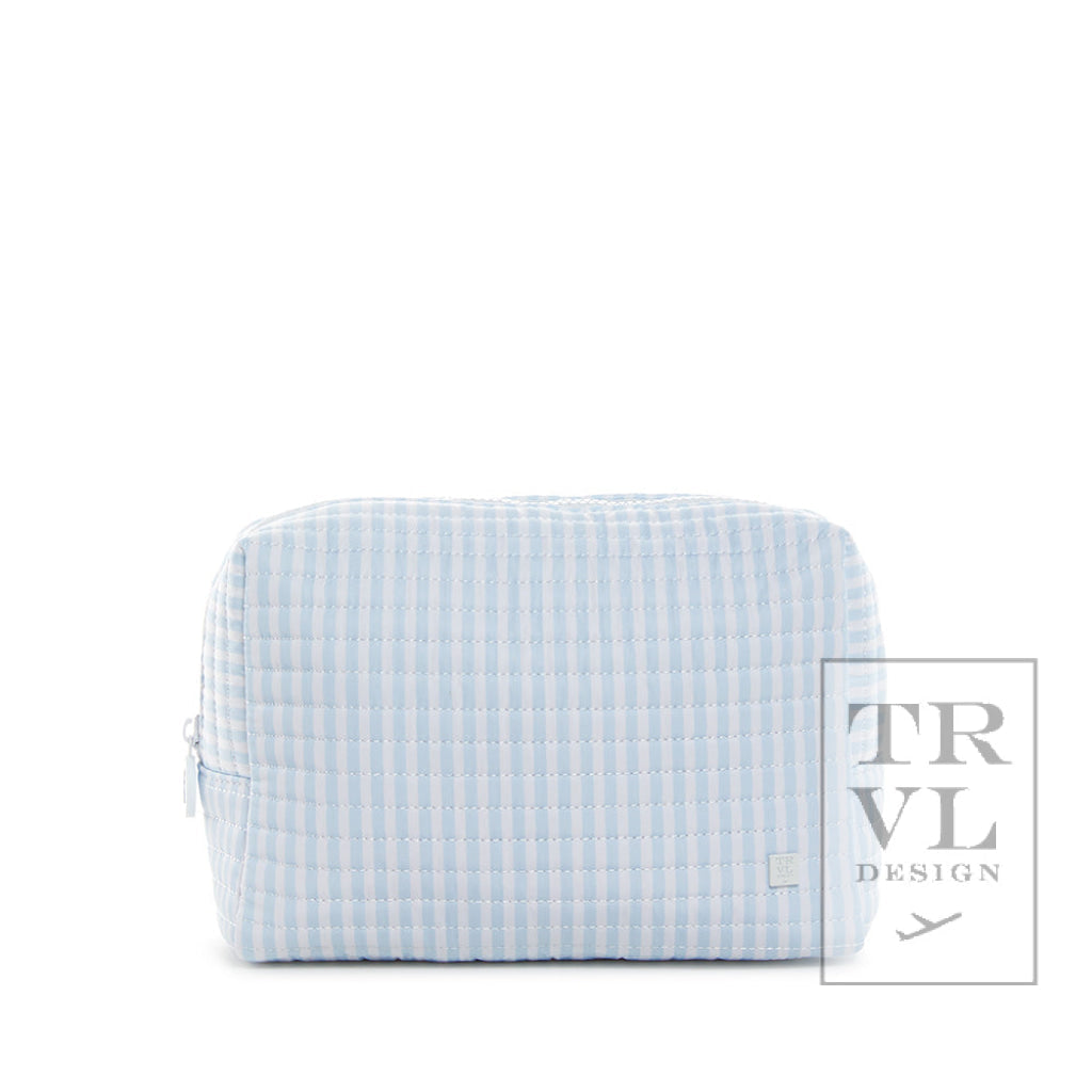 Quilted Stoller Bundle In Pimlico Stripe Blue + Changer Mat Everyday (3 Piece)