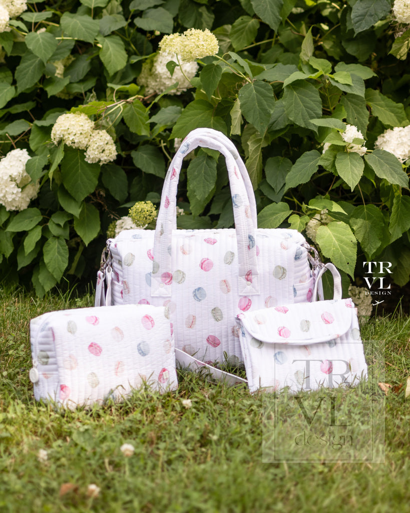Quilted Stoller Bundle In Macaron + Changer Mat Everyday (3 Piece)