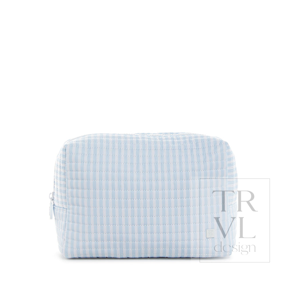 Quilted Stoller Bundle In Pimlico Stripe Blue + Changer Mat Everyday (3 Piece)