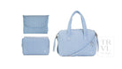 Quilted Stroller Bag Bundle in Pimlico Stripe Chambray + Changer Mat + Everyday (3 Piece) - Baby Gift Sets