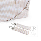 QUILTED STROLLER BAG - PIMLICO STRIPE SAND - Stroller Travel Bags