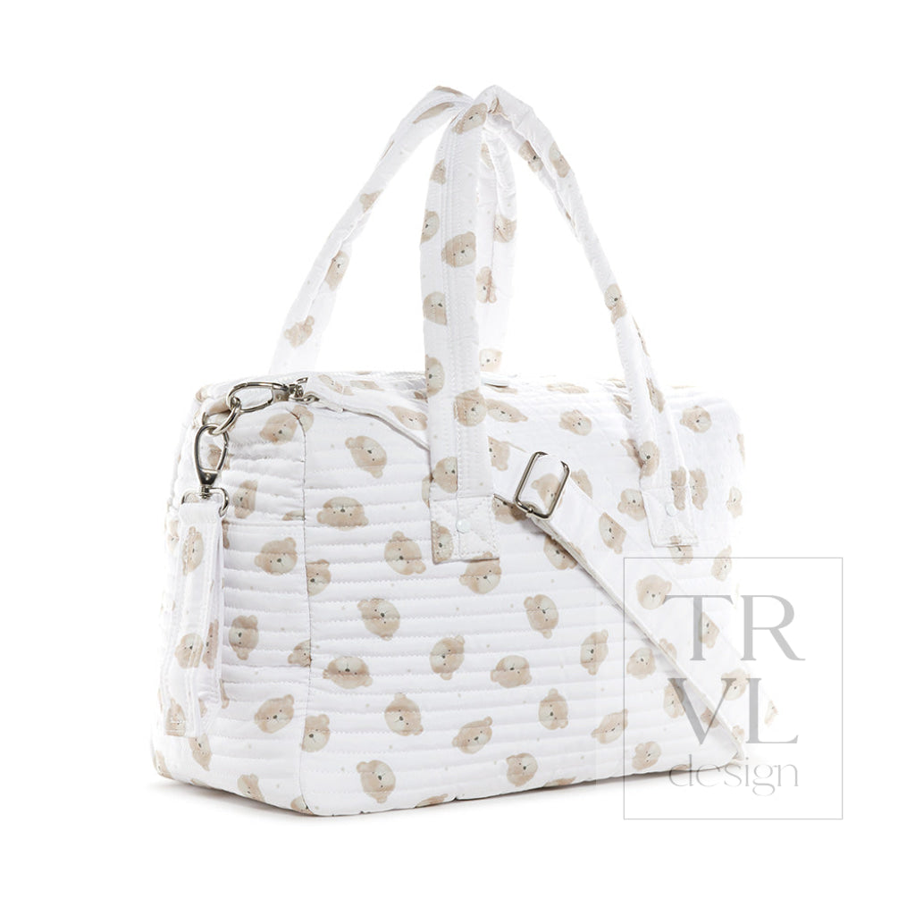 Quilted Stroller Bag - Teddy Bear *New!
