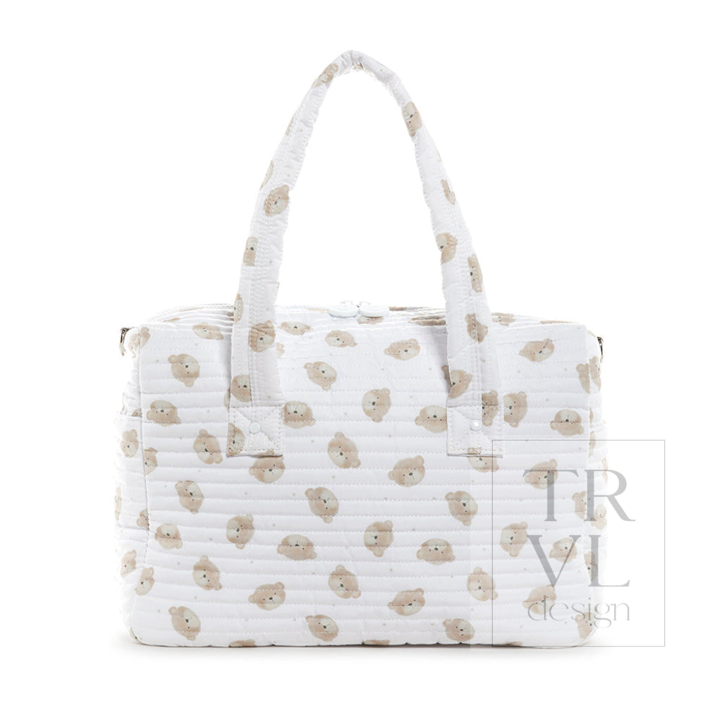 Quilted Stroller Bag - Teddy Bear *New!