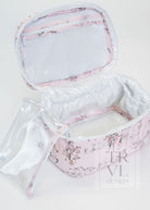QUILTED TRAIN SET - COWGIRL TOILE - Cosmetic & Toiletry Bags