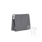 ROADIE LARGE - GINGHAM BLACK - Travel Pouches