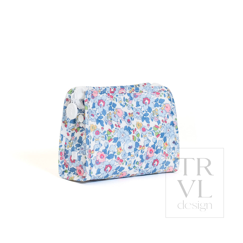 ROADIE LARGE Zip Pouch - BRIDGEHAMPTON FLORAL - Travel Pouches