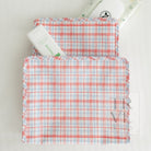 ROADIE LARGE Zip Pouch - CLASSIC PLAID RED - Travel Pouches