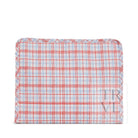 Roadie Large - Classic Plaid Red Zip Pouch