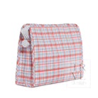 Roadie Large - Classic Plaid Red Zip Pouch