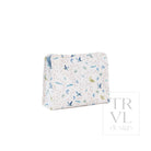 ROADIE LARGE Zip Pouch - COASTAL TIDES - Travel Pouches