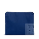 Roadie Large - Coated Canvas Blue Bell Zip Pouch