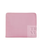 Roadie Large - Coated Canvas Peony Zip Pouch