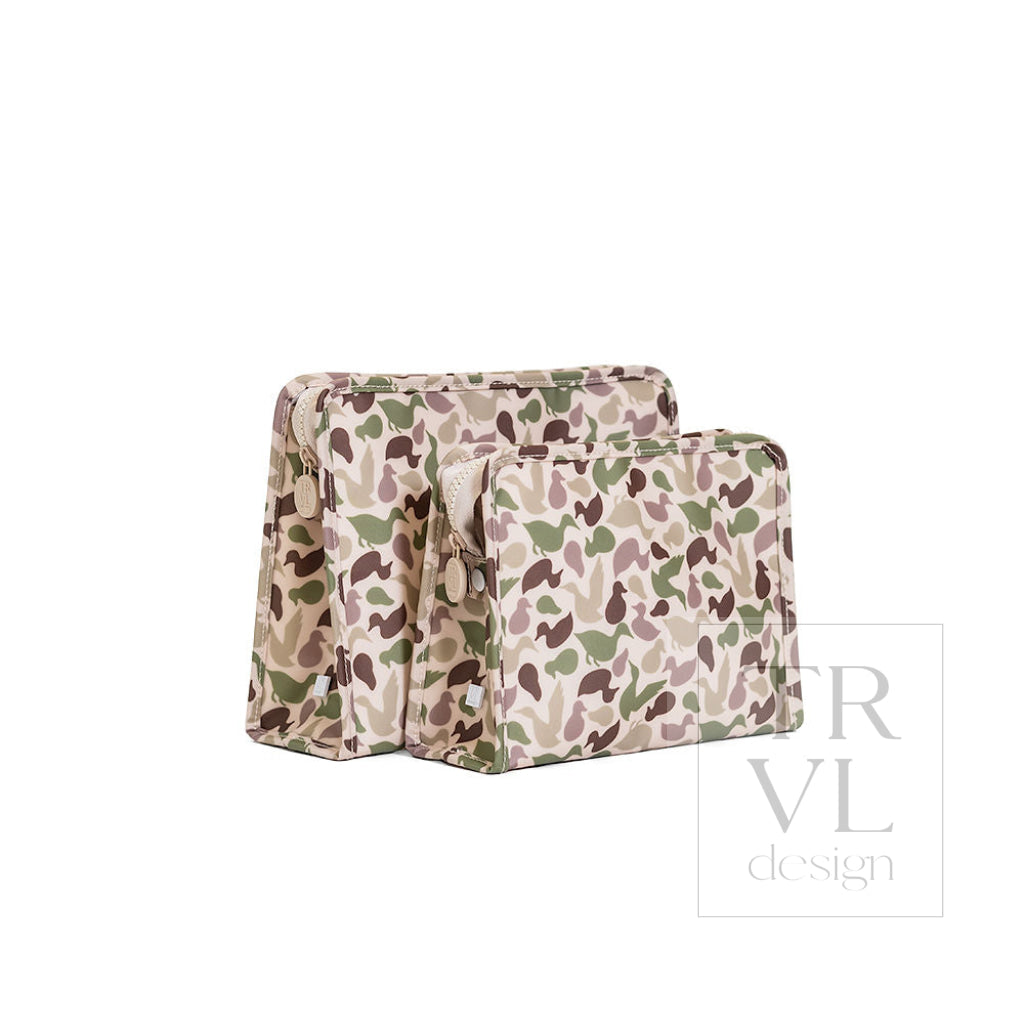 ROADIE LARGE Zip Pouch - DECOY CAMO - Travel Pouches