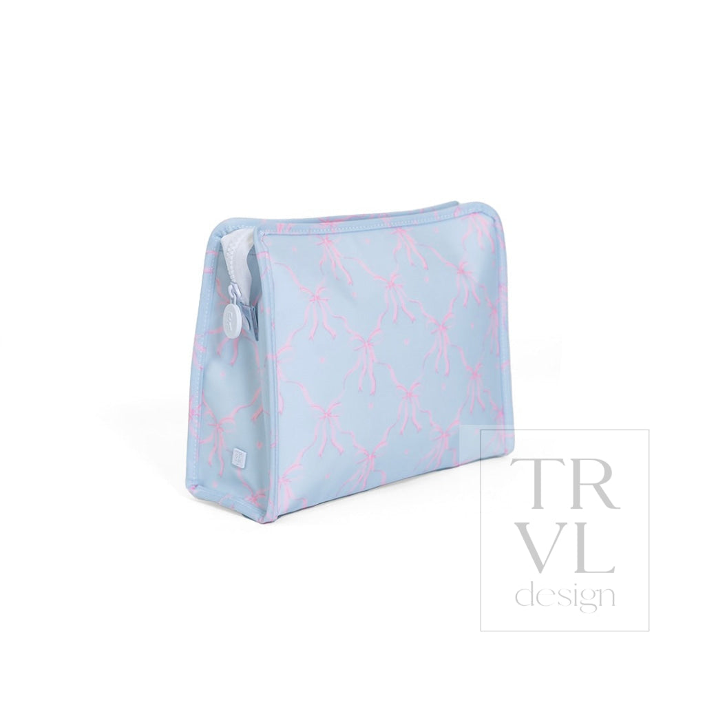 ROADIE LARGE Zip Pouch - ELOISE BOW - Travel Pouches
