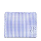 ROADIE LARGE Zip Pouch - GINGHAM LILAC - Travel Pouches