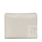 ROADIE LARGE Zip Pouch - GINGHAM PEARL GREY - Travel Pouches